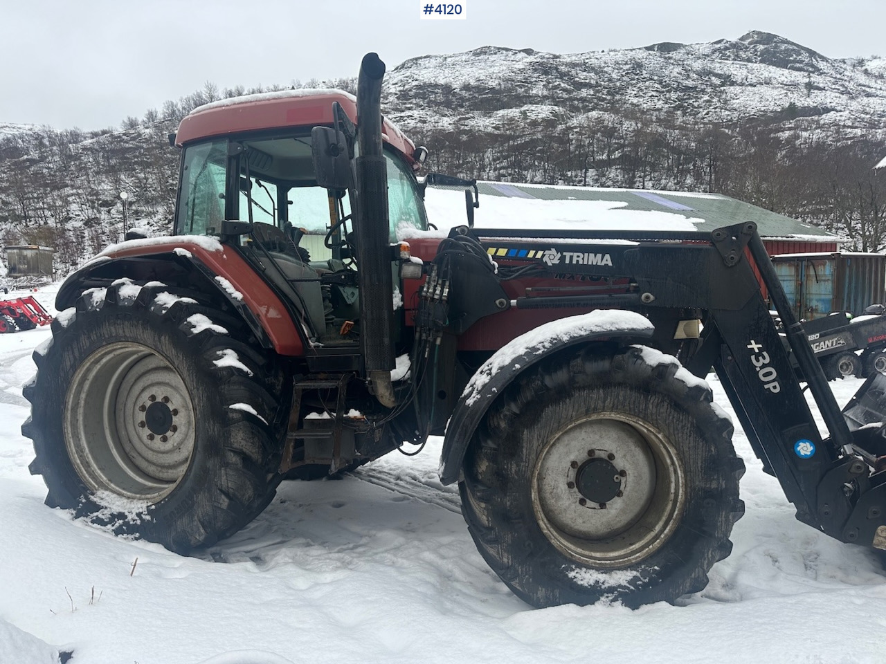 2002 CASE MX 135 MAXXUM 4x4 tractor with front loader. - Tractor: foto 1 2002 CASE MX 135 MAXXUM 4x4 tractor with front loader. - Tractor: foto 1
