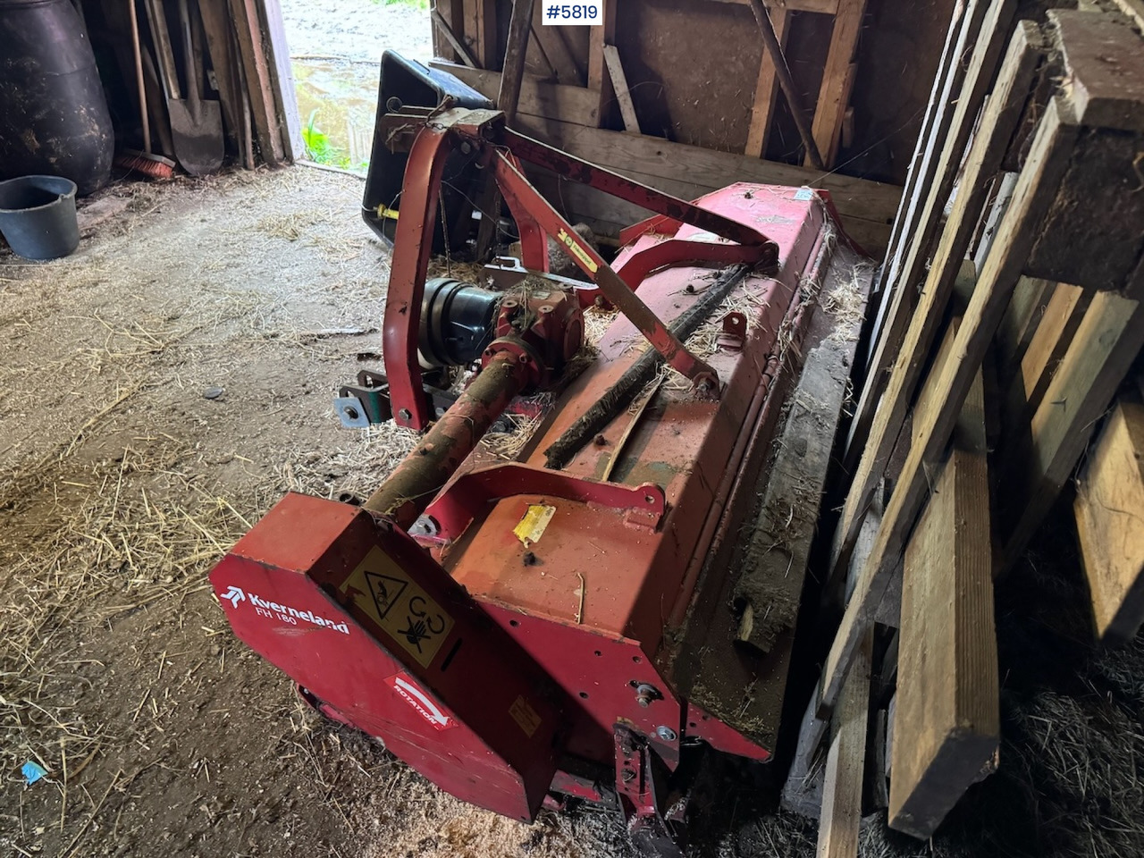 2003 Kverneland FH 180 Pasture mower. - Maquinaria de henificación: foto 1 2003 Kverneland FH 180 Pasture mower. - Maquinaria de henificación: foto 1