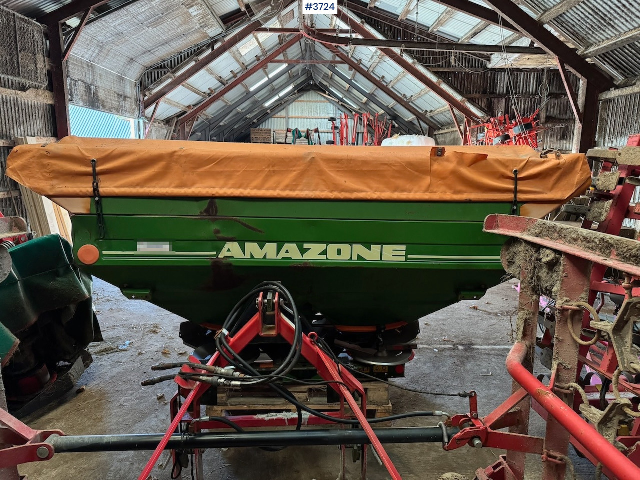 2005 Amazone ZA-M 1500 - Esparcidor de fertilizantes: foto 4 2005 Amazone ZA-M 1500 - Esparcidor de fertilizantes: foto 4