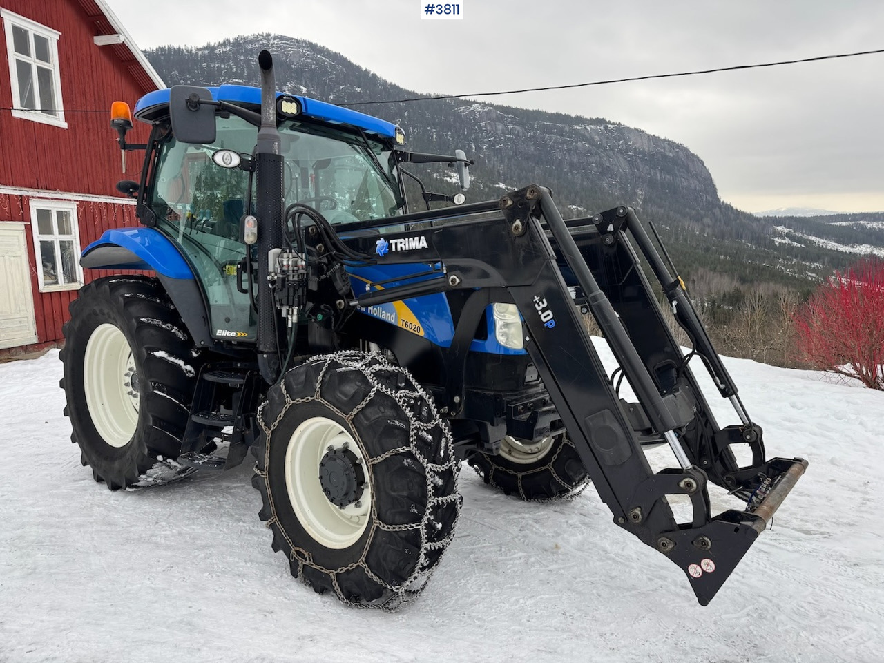 2010 New Holland T6020 Elite w/front loader - Tractor: foto 2 2010 New Holland T6020 Elite w/front loader - Tractor: foto 2