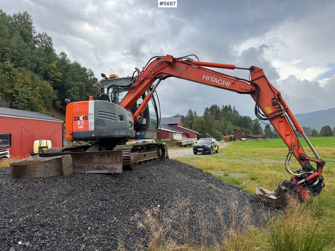 2011 Hitachi ZX 85 US-3 w/rotor tilt and buckets - Excavadora: foto 4 2011 Hitachi ZX 85 US-3 w/rotor tilt and buckets - Excavadora: foto 4