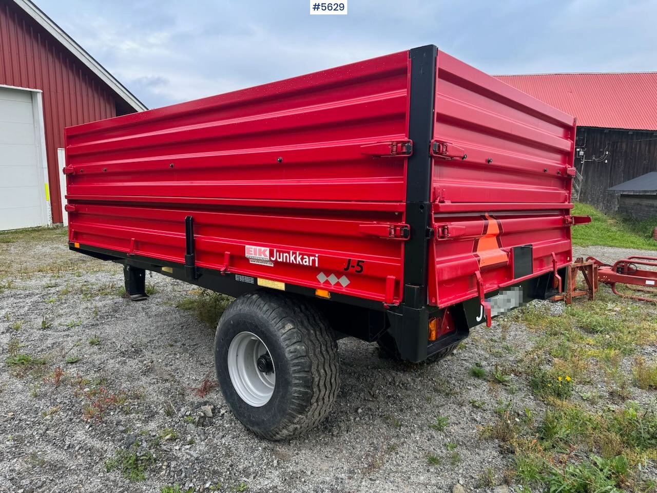 2012 Junkkari J5 - Remolque agrícola: foto 3 2012 Junkkari J5 - Remolque agrícola: foto 3