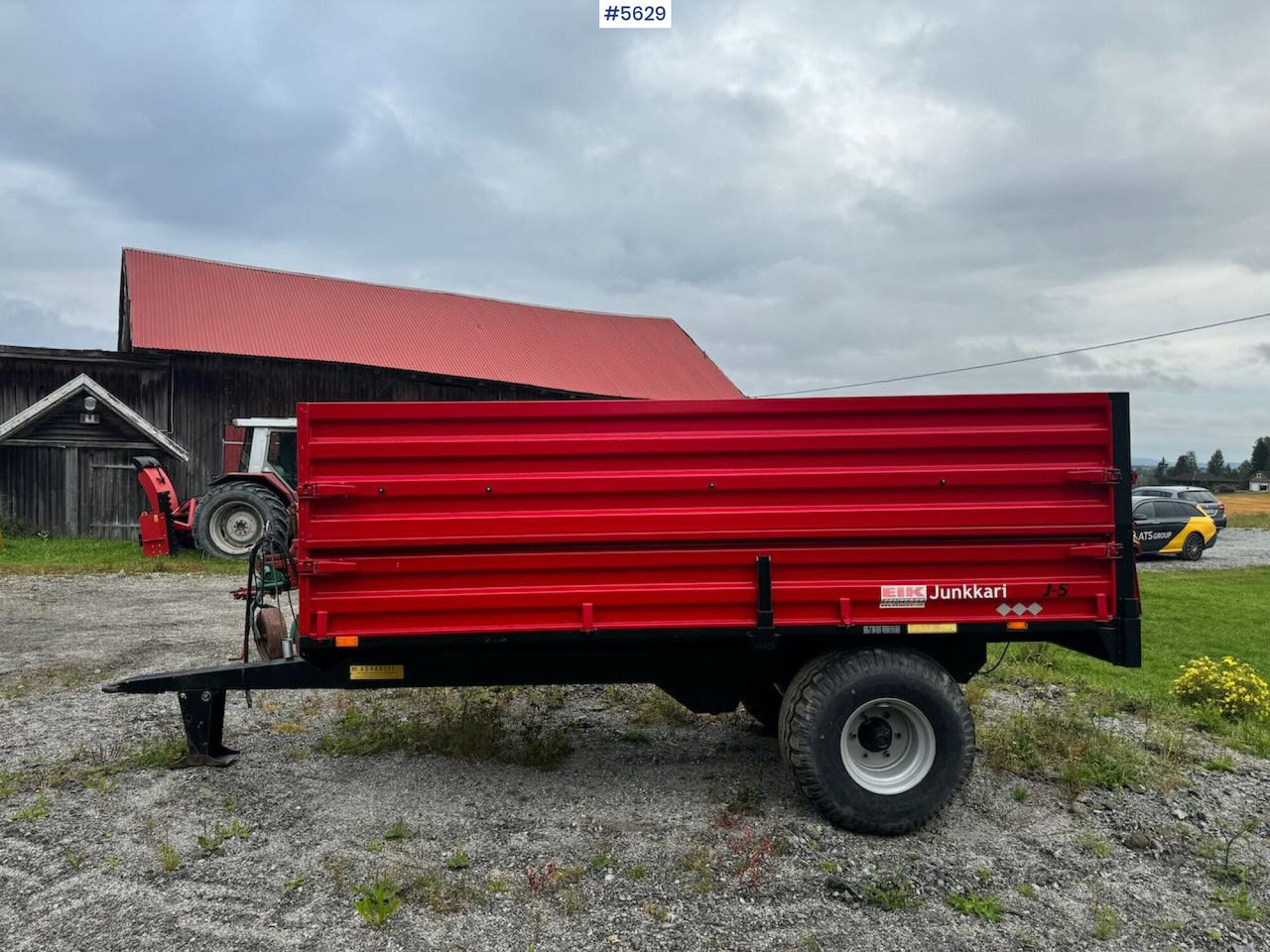 2012 Junkkari J5 - Remolque agrícola: foto 1 2012 Junkkari J5 - Remolque agrícola: foto 1