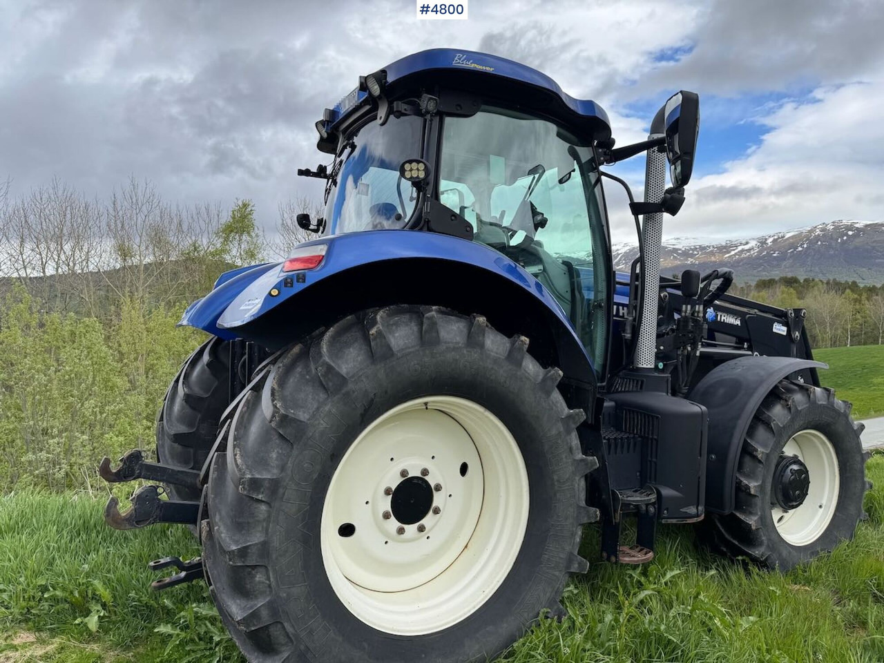 2013 New Holland T7.210 AC Blue Power m/ Frontlaster - Tractor: foto 3 2013 New Holland T7.210 AC Blue Power m/ Frontlaster - Tractor: foto 3