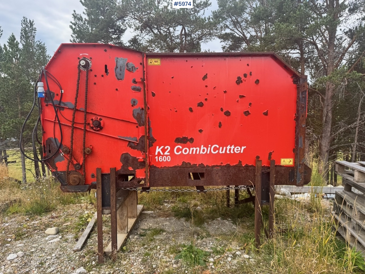 2015 TKS K2 Combi Cutter - Maquinaria de henificación: foto 3 2015 TKS K2 Combi Cutter - Maquinaria de henificación: foto 3
