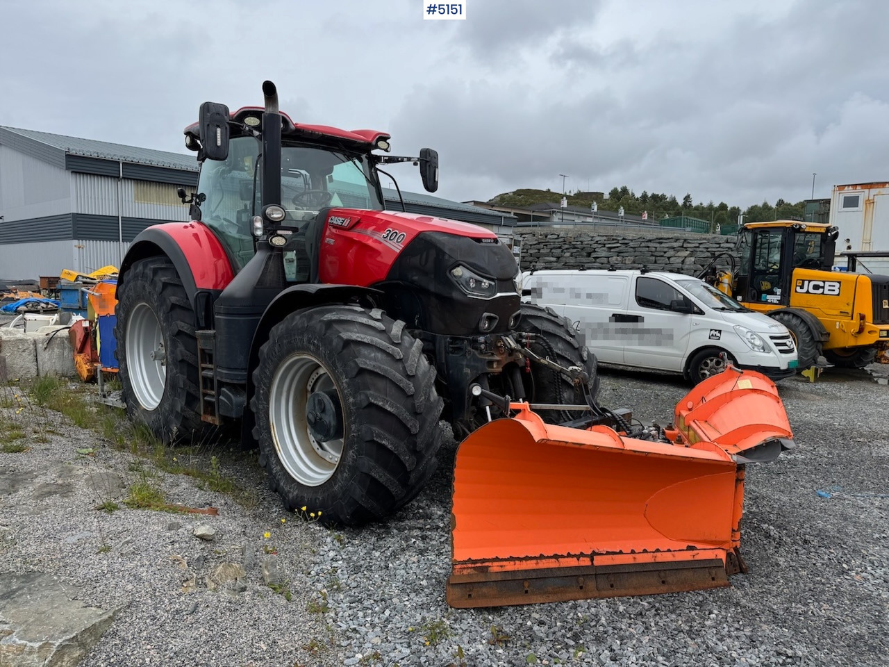 2016 Case IH Optum 300 CVX w/front hydraulics and plowing rig - Tractor: foto 3 2016 Case IH Optum 300 CVX w/front hydraulics and plowing rig - Tractor: foto 3
