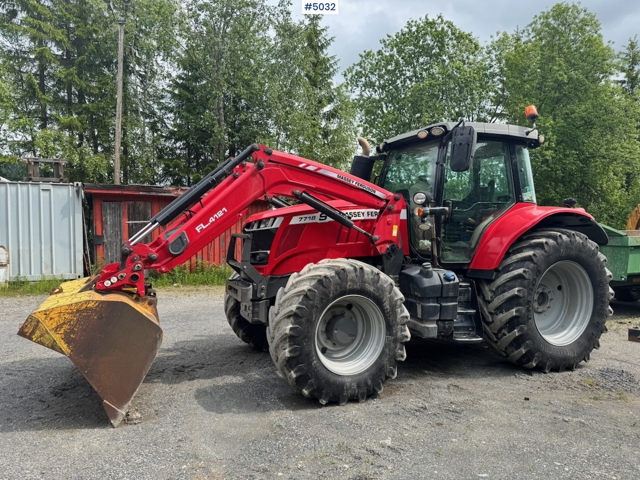 2018 Massey Ferguson 7788 4x4 w/ Front loader and bucket. - Tractor: foto 2 2018 Massey Ferguson 7788 4x4 w/ Front loader and bucket. - Tractor: foto 2