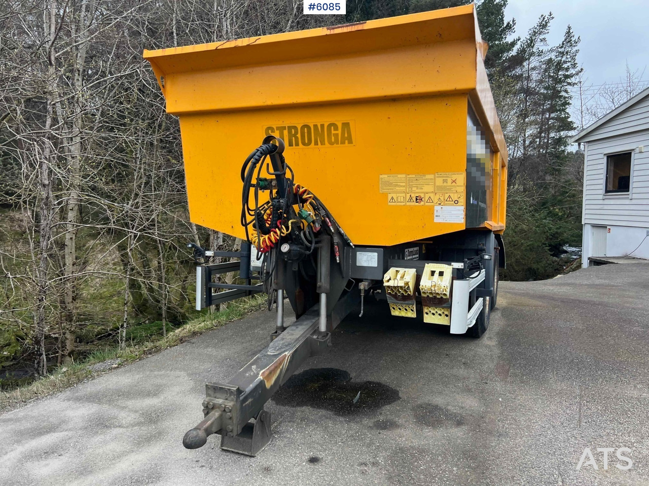 2019 2 axle Stronga DL1200 Dumper trailer - Remolque volquete agrícola: foto 5 2019 2 axle Stronga DL1200 Dumper trailer - Remolque volquete agrícola: foto 5