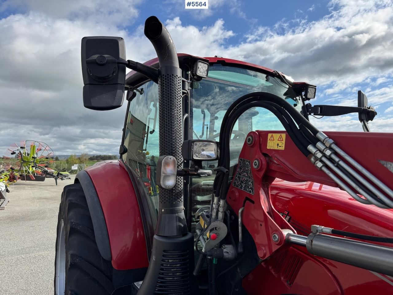 2019 Case IH Luxxum 120 m/ frontlaster. - Tractor: foto 3 2019 Case IH Luxxum 120 m/ frontlaster. - Tractor: foto 3