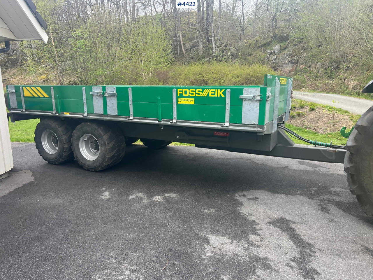 2024 Foss-Eik 2 axle Dumper trailer for tractor - Remolque volquete agrícola: foto 5 2024 Foss-Eik 2 axle Dumper trailer for tractor - Remolque volquete agrícola: foto 5
