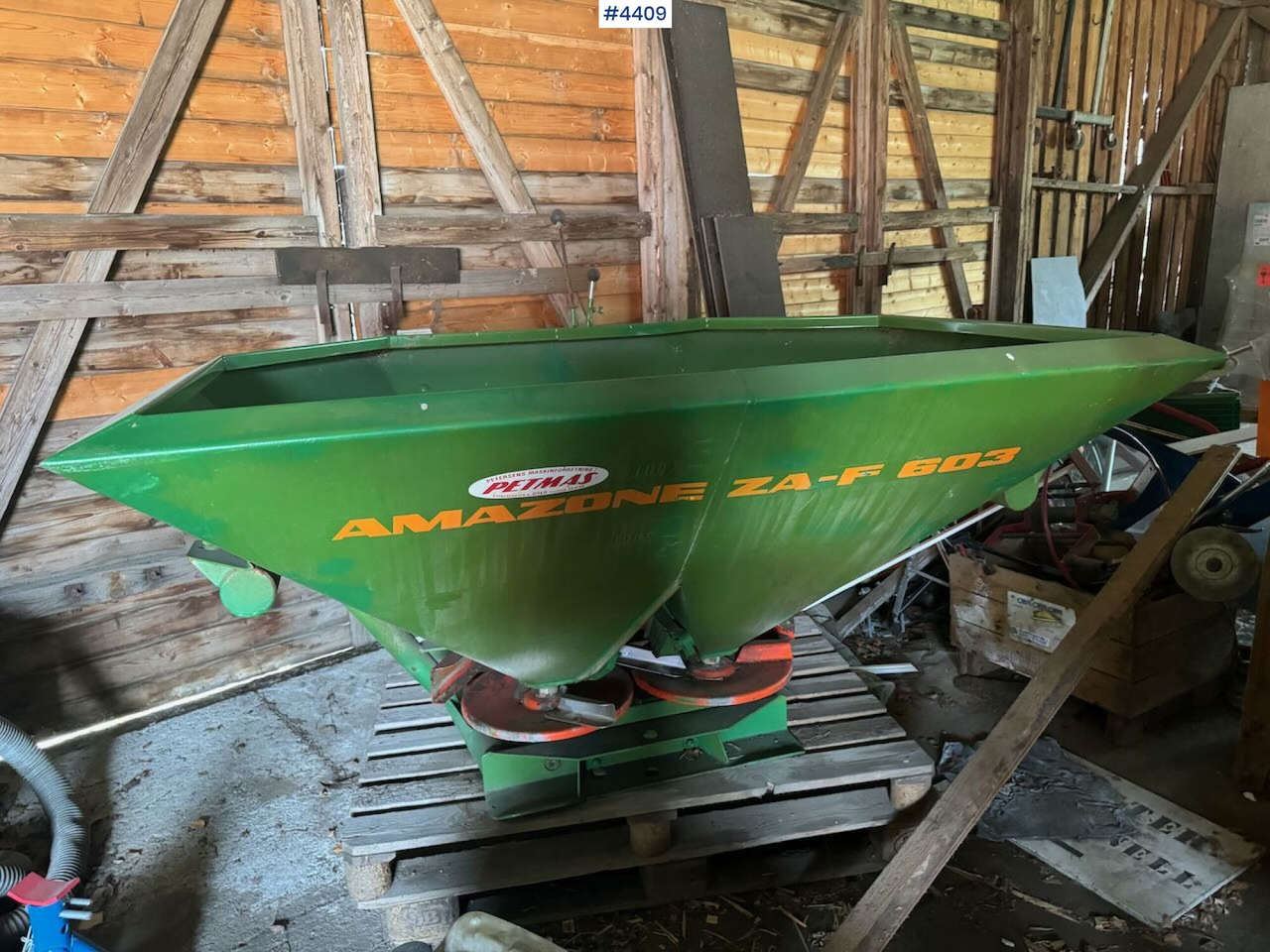 Amazone ZA-F 603 Fertilizer spreader - Esparcidor de fertilizantes: foto 2 Amazone ZA-F 603 Fertilizer spreader - Esparcidor de fertilizantes: foto 2