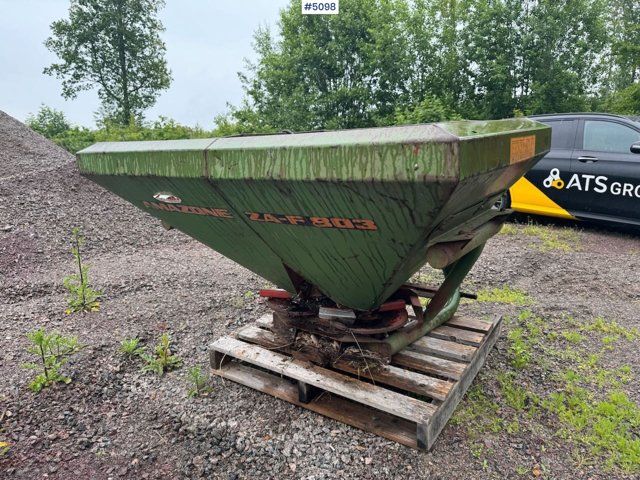 Amazone ZA-F 803 Repair object - Esparcidor de fertilizantes: foto 5 Amazone ZA-F 803 Repair object - Esparcidor de fertilizantes: foto 5