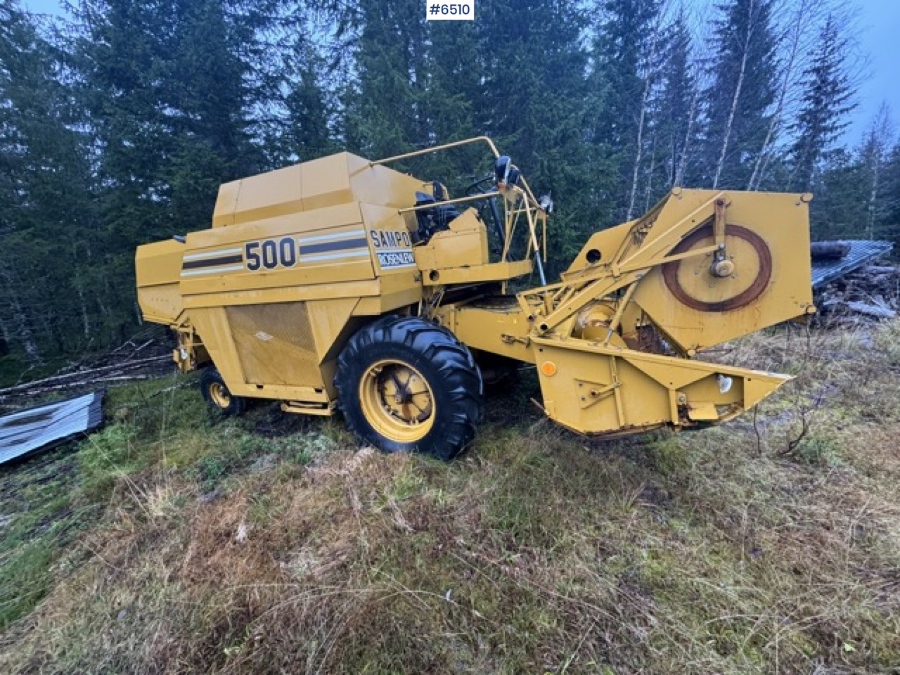 Approx. 1985 Sampo Rosenlew 500 combine harvester - Cosechadora de granos: foto 3 Approx. 1985 Sampo Rosenlew 500 combine harvester - Cosechadora de granos: foto 3