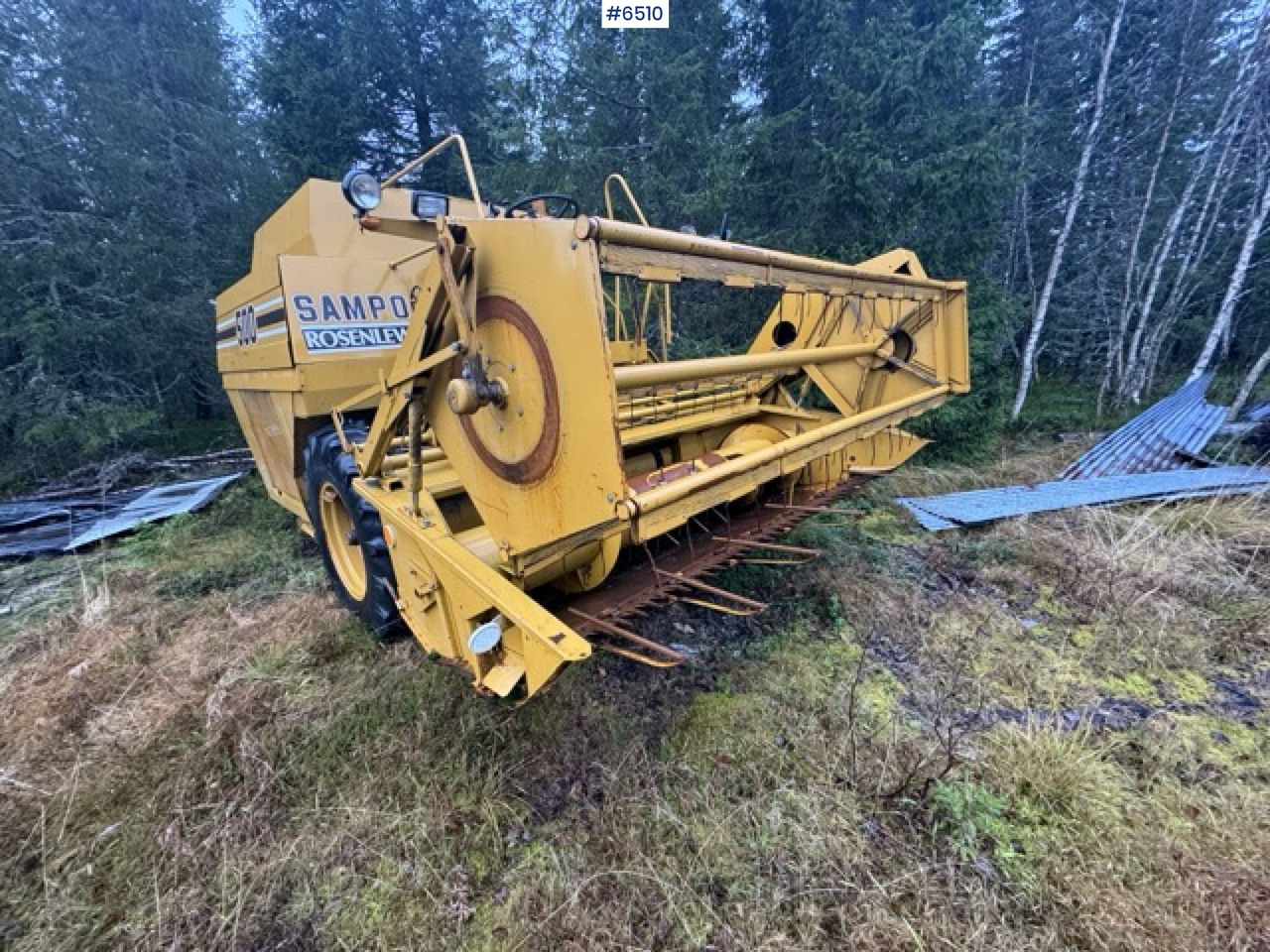 Approx. 1985 Sampo Rosenlew 500 combine harvester - Cosechadora de granos: foto 5 Approx. 1985 Sampo Rosenlew 500 combine harvester - Cosechadora de granos: foto 5