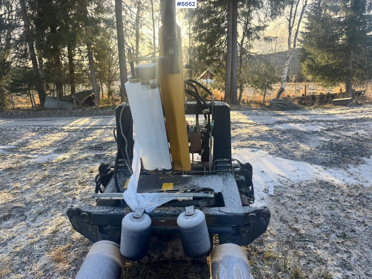 Approx. 2006 Tanco 1510 Round Bale Wrapper. - Maquinaria de henificación: foto 4 Approx. 2006 Tanco 1510 Round Bale Wrapper. - Maquinaria de henificación: foto 4