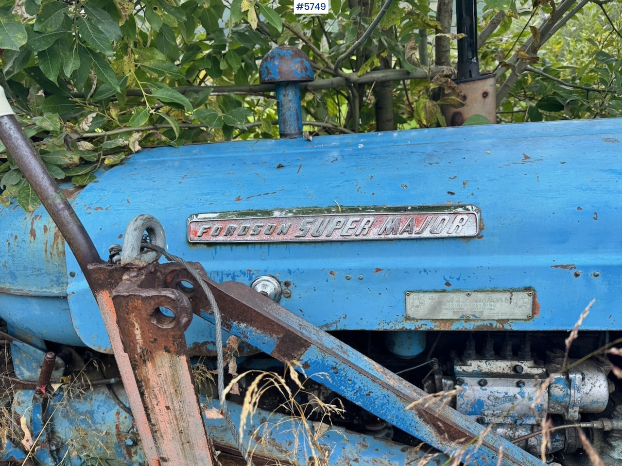 Ca. 1961 Fordson Super Major 4×2 Tractor w/ Bucket - Tractor: foto 5 Ca. 1961 Fordson Super Major 4×2 Tractor w/ Bucket - Tractor: foto 5