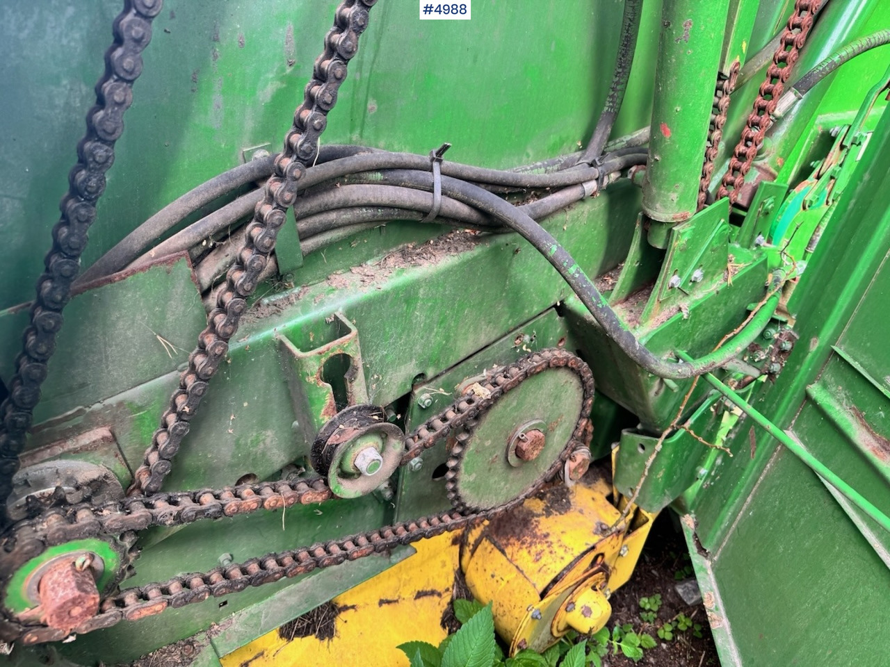 Leasing de  John Deere 550 Round baler with control box John Deere 550 Round baler with control box: foto 13