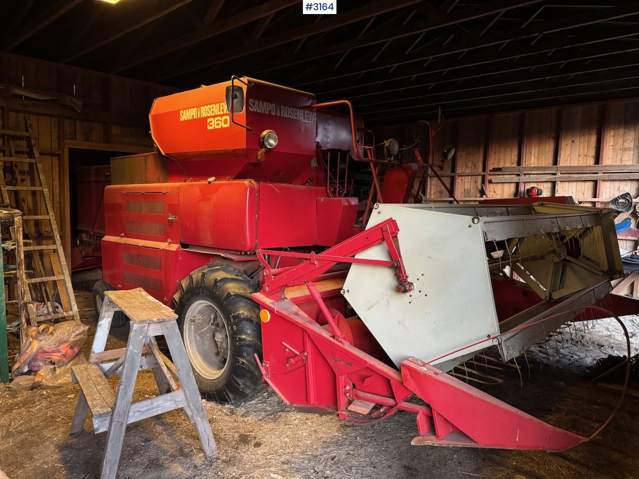 Sampo Rosenlew 360 - Cosechadora de granos: foto 1 Sampo Rosenlew 360 - Cosechadora de granos: foto 1