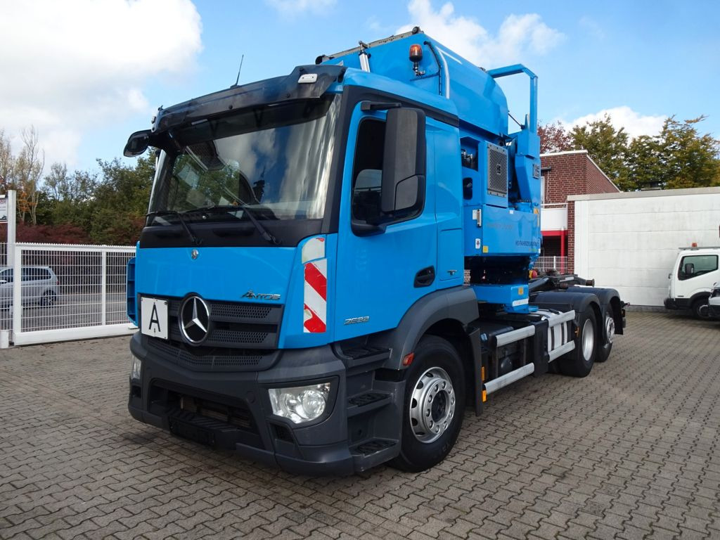 Mercedes-Benz 2533 Antos Presslader mit ASF für Papier - Camión multibasculante: foto 1 Mercedes-Benz 2533 Antos Presslader mit ASF für Papier - Camión multibasculante: foto 1