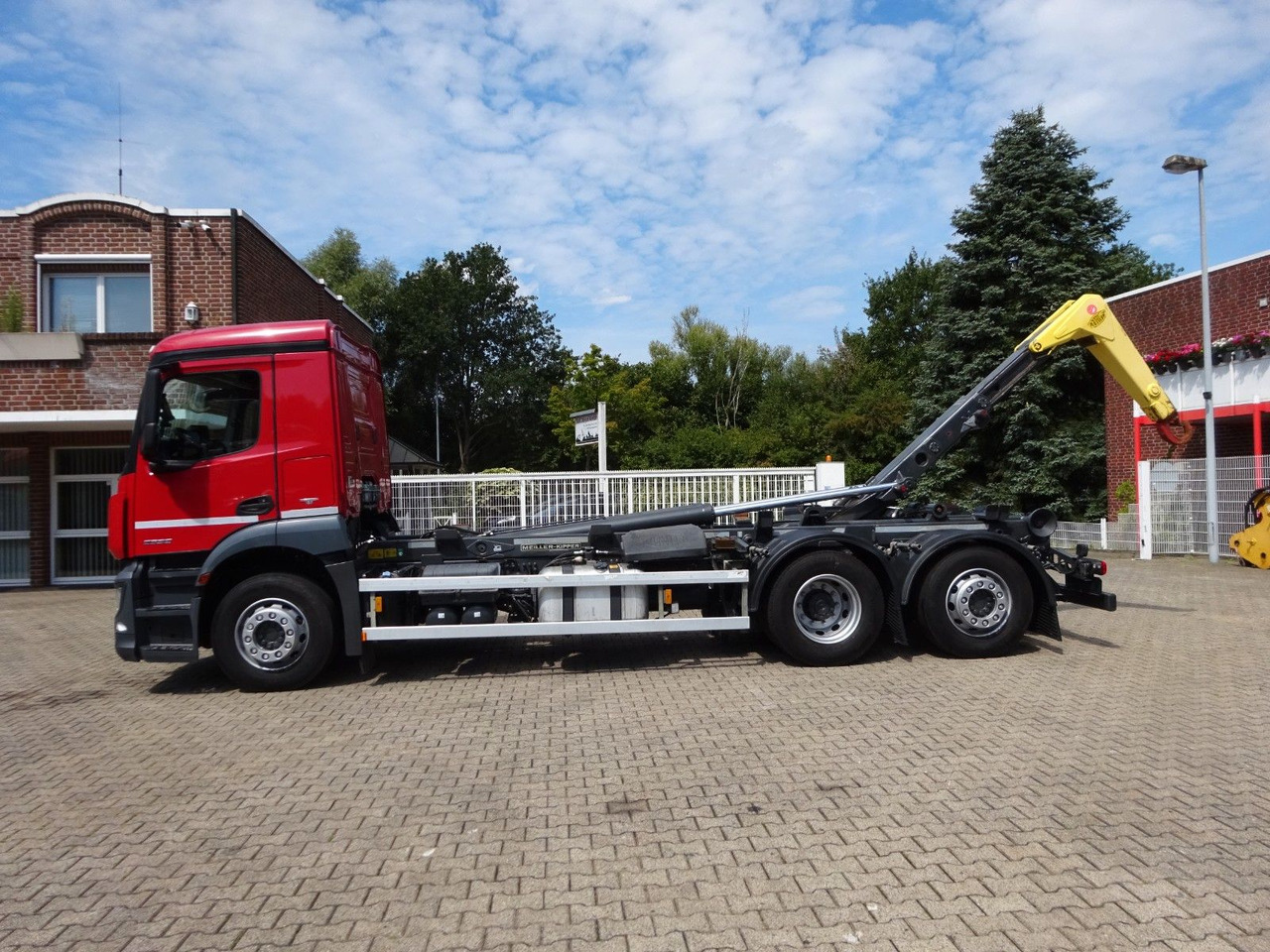 Camión multibasculante Mercedes-Benz Antos 2532 MEILLER Abroller Lift+Lenkachse 6x2: foto 7