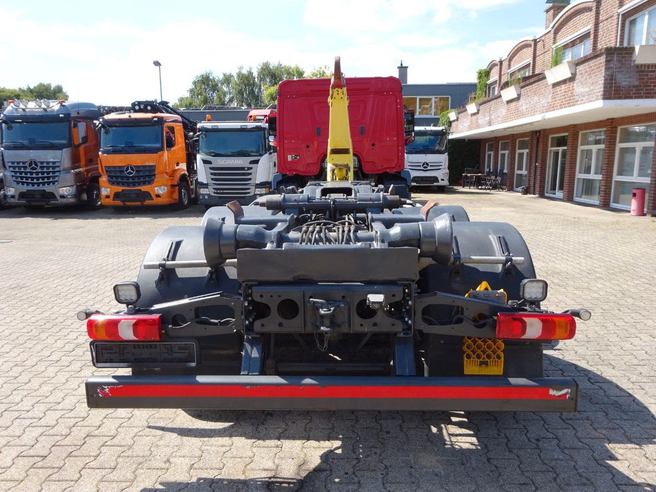 Camión multibasculante Mercedes-Benz Antos 2532 MEILLER Abroller Lift+Lenkachse 6x2: foto 9