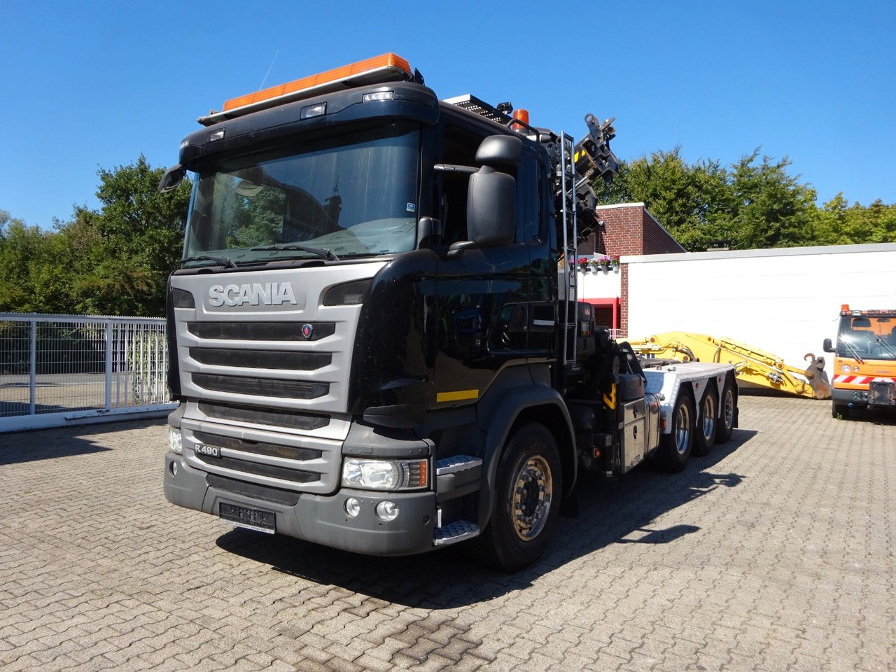 Scania R490 Abroller + HIAB 302E-6 Bj.2021 !Kran TRIDEM Scania R490 Abroller + HIAB 302E-6 Bj.2021 !Kran TRIDEM - Camión grúa, Camión multibasculante: foto 4 Scania R490 Abroller + HIAB 302E-6 Bj.2021 !Kran TRIDEM Scania R490 Abroller + HIAB 302E-6 Bj.2021 !Kran TRIDEM - Camión grúa, Camión multibasculante: foto 4