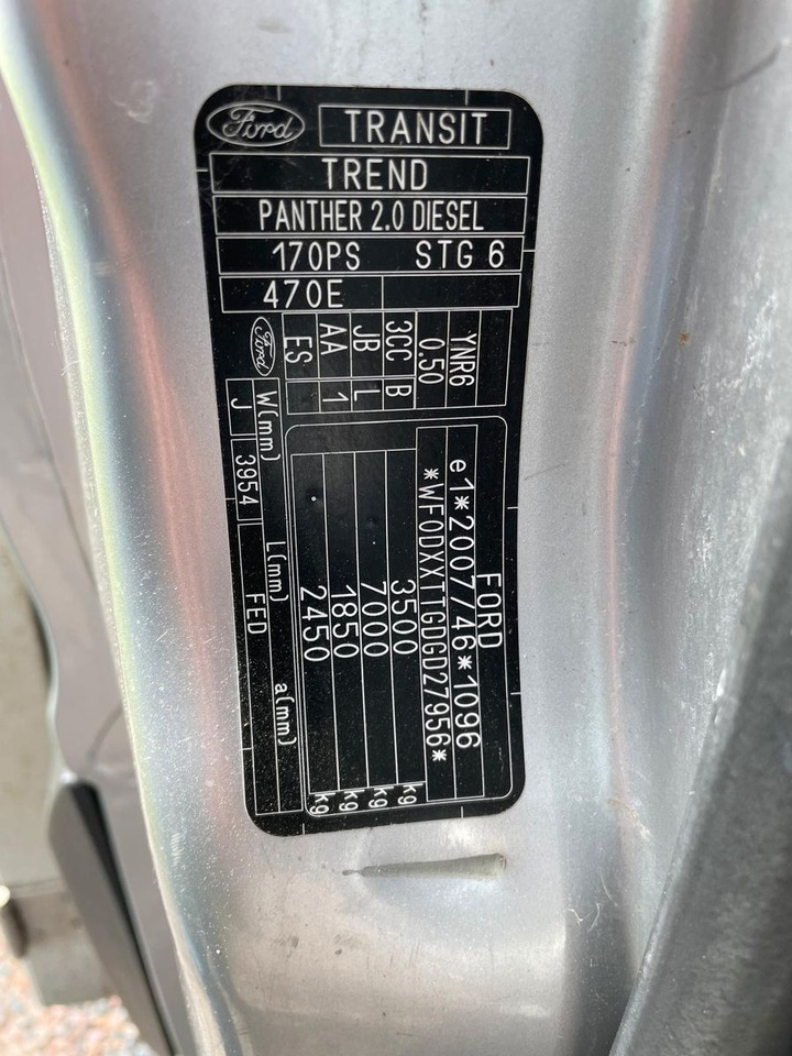 Furgoneta caja abierta Ford Transit Pritsche 470 L3 Einzelkabine: foto 21