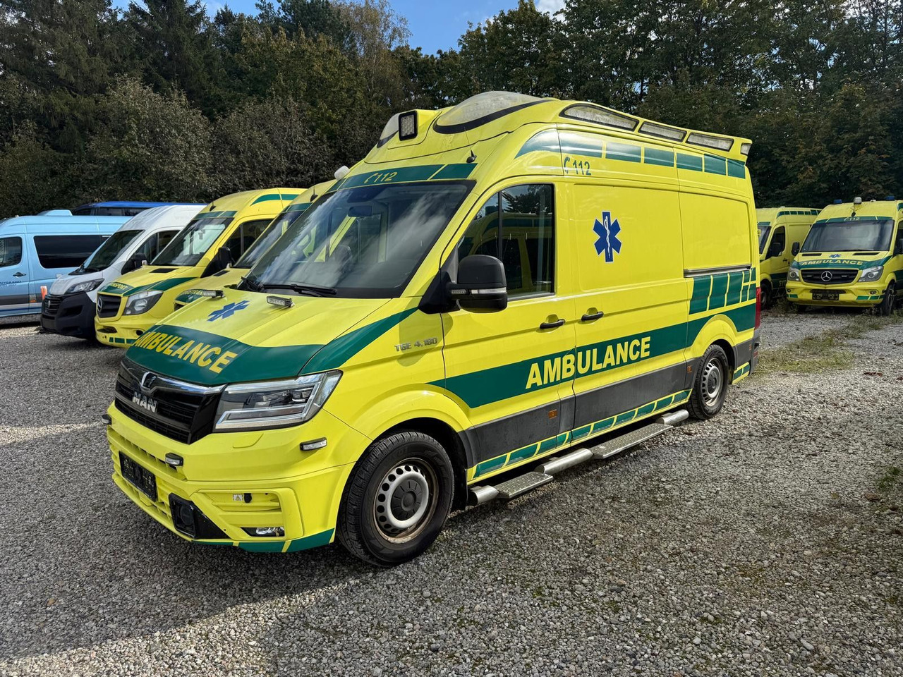 MAN TGE 4.180 Ambulance * 33 400 € netto - Ambulancia: foto 2 MAN TGE 4.180 Ambulance * 33 400 € netto - Ambulancia: foto 2