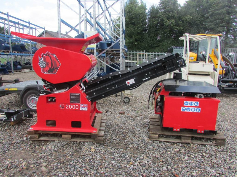 Red Rhino 2000 Brecheranlage mit RedRhino Powerpack - Trituradora móvil: foto 1 Red Rhino 2000 Brecheranlage mit RedRhino Powerpack - Trituradora móvil: foto 1