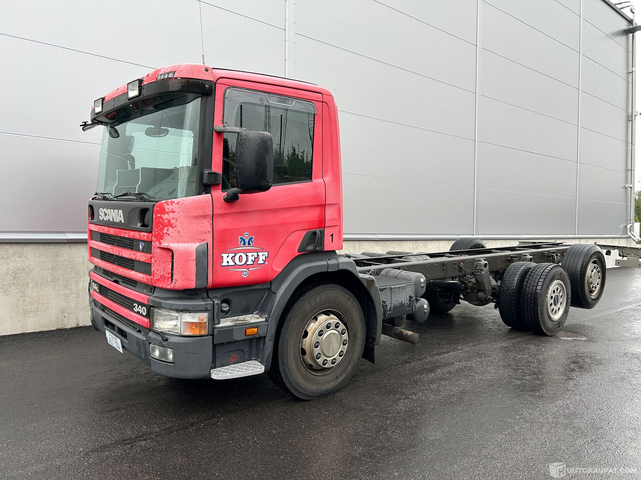 Scania P114 LB6X2NB Vain 255tkm ajettu, 2002, Vantaa - Camión: foto 1 Scania P114 LB6X2NB Vain 255tkm ajettu, 2002, Vantaa - Camión: foto 1