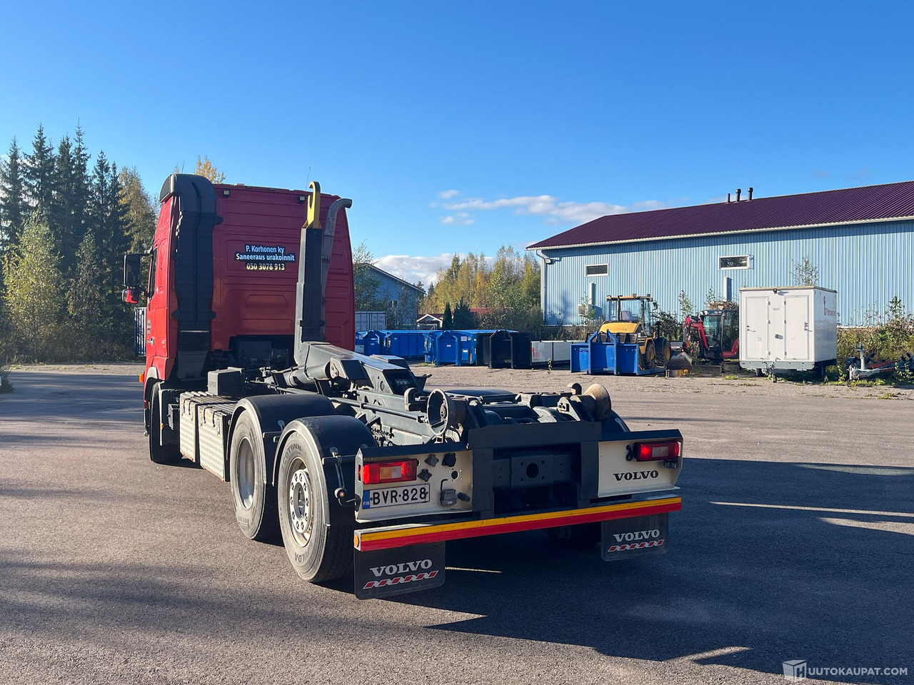 Camión Volvo FH13 440, Koukkulava kuorma-auto, 2007, Todella siistikuntoinen, Lohja: foto 14