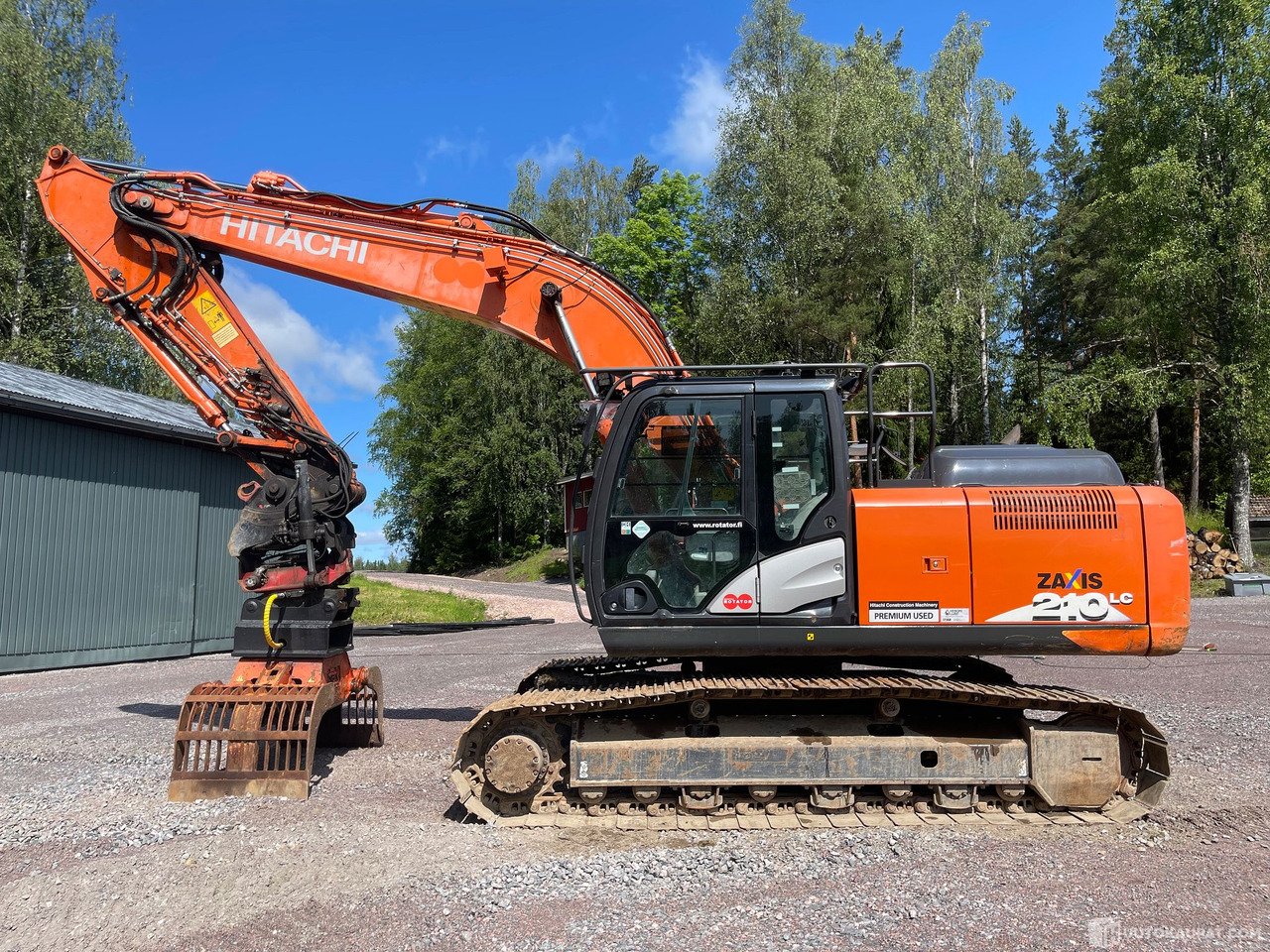 Hitachi ZX 210 LC-6, telakaivinkone, 2017, Lohja - Excavadora de cadenas: foto 1 Hitachi ZX 210 LC-6, telakaivinkone, 2017, Lohja - Excavadora de cadenas: foto 1