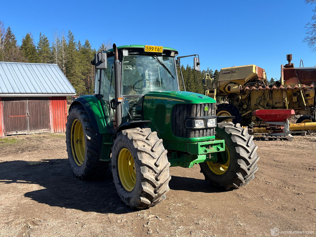 John Deere 6320, traktori, vain 4050h ajettu, 2003, Kouvola - Tractor: foto 3 John Deere 6320, traktori, vain 4050h ajettu, 2003, Kouvola - Tractor: foto 3