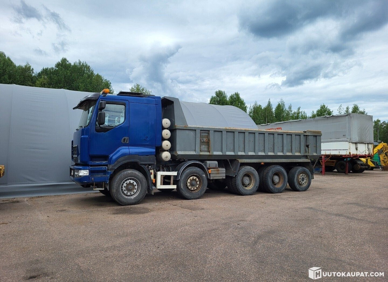 Sisu R500 10x4 earthmoving truck, 2008, Lahti - Camión volquete: foto 2 Sisu R500 10x4 earthmoving truck, 2008, Lahti - Camión volquete: foto 2