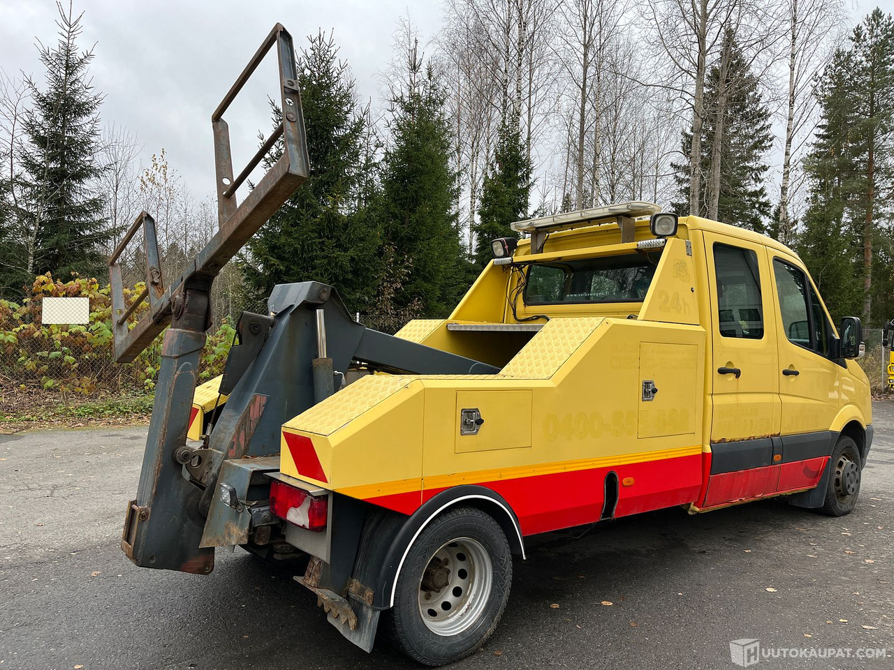 Volkswagen Crafter 50  4ov hinausauto 2010, Tampere - Grua de remolque autos: foto 2 Volkswagen Crafter 50  4ov hinausauto 2010, Tampere - Grua de remolque autos: foto 2