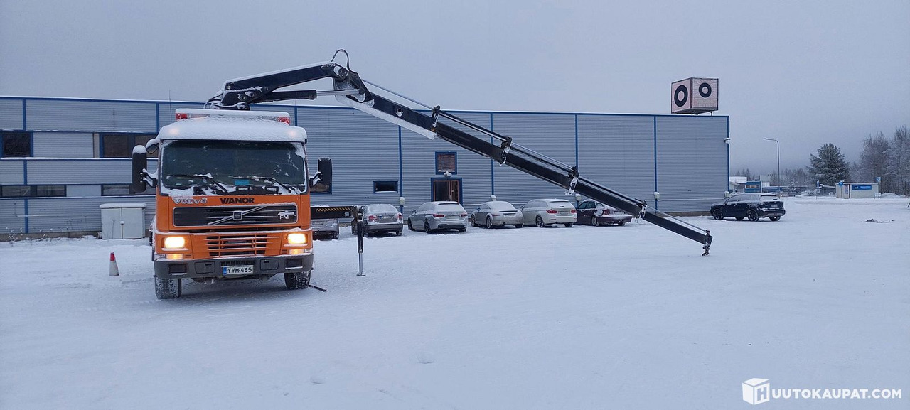 Volvo FM7, 1999, Kajaani - Camión caja abierta, Camión grúa: foto 3 Volvo FM7, 1999, Kajaani - Camión caja abierta, Camión grúa: foto 3