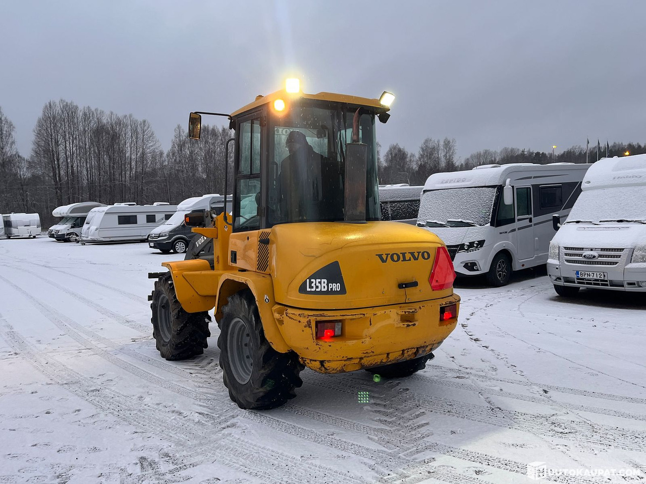 Volvo L35B Pro wheel loader with opening bucket and pallet forks, 2005, Vihti - Cargadora de ruedas: foto 4 Volvo L35B Pro wheel loader with opening bucket and pallet forks, 2005, Vihti - Cargadora de ruedas: foto 4
