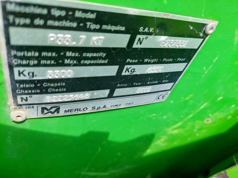 Manipulador telescópico Merlo P 33.7 KT: foto 13