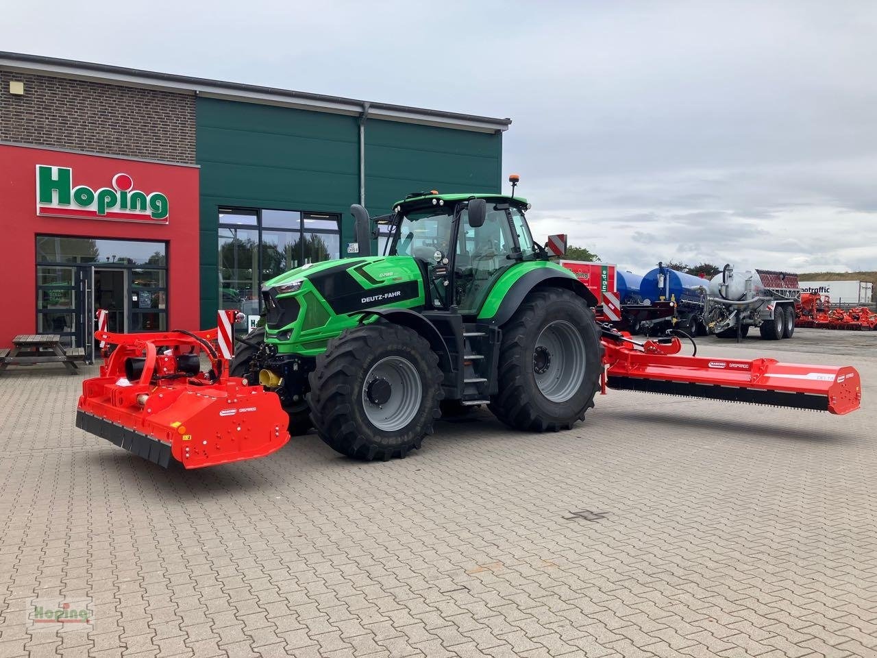 Maschio Butterfly-Mulcher Delta 830 und Front-Mulcher Bufalo 280 - Desbrozadora de martillos/ Trituradora: foto 1 Maschio Butterfly-Mulcher Delta 830 und Front-Mulcher Bufalo 280 - Desbrozadora de martillos/ Trituradora: foto 1