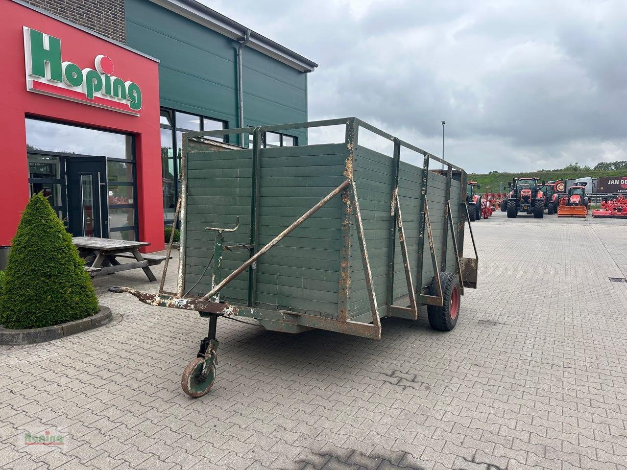 Unbekannt Einachsviehwagen - Remolque transporte de ganado: foto 2 Unbekannt Einachsviehwagen - Remolque transporte de ganado: foto 2