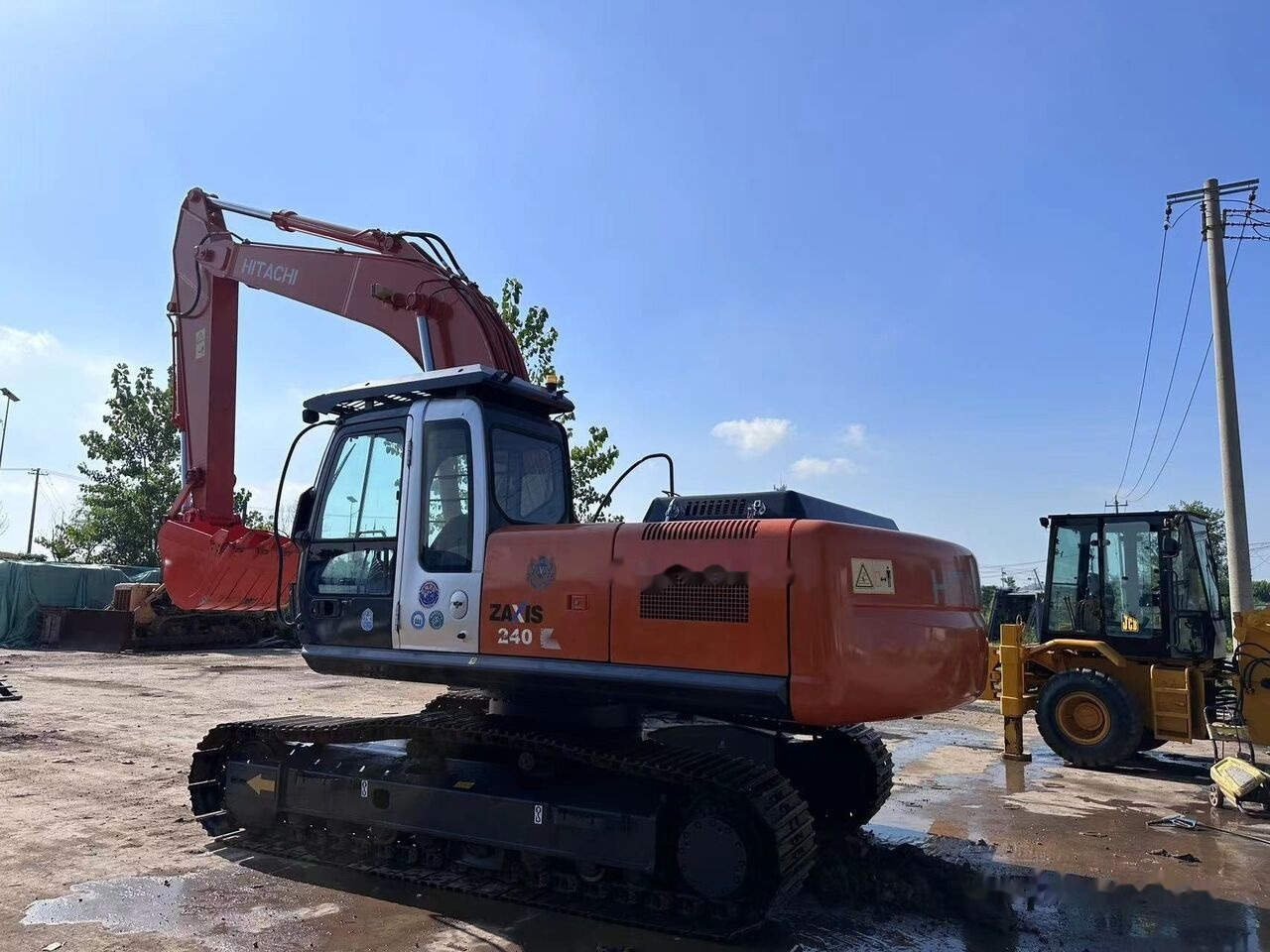 Hitachi ZX240 - Excavadora de cadenas: foto 2 Hitachi ZX240 - Excavadora de cadenas: foto 2