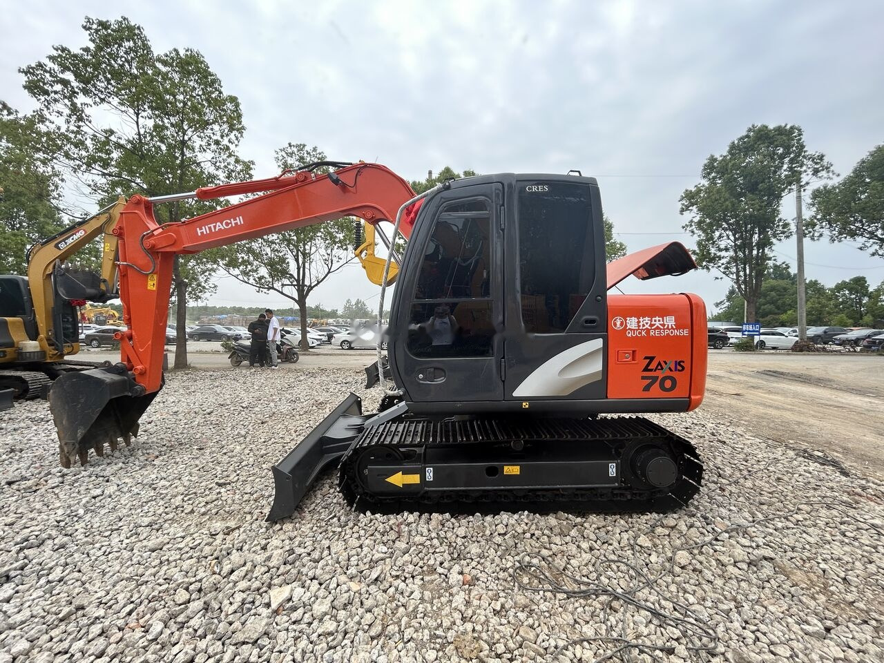 Hitachi zx70 - Excavadora de cadenas: foto 1 Hitachi zx70 - Excavadora de cadenas: foto 1
