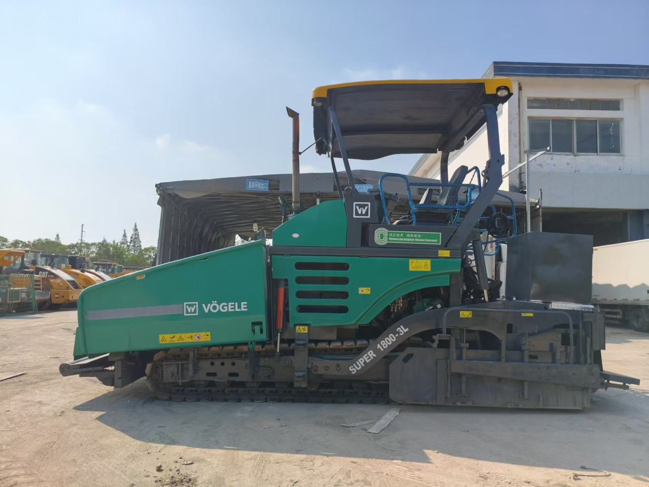 VOGELE 1800-3L - Pavimentadora de asfalto: foto 5 VOGELE 1800-3L - Pavimentadora de asfalto: foto 5