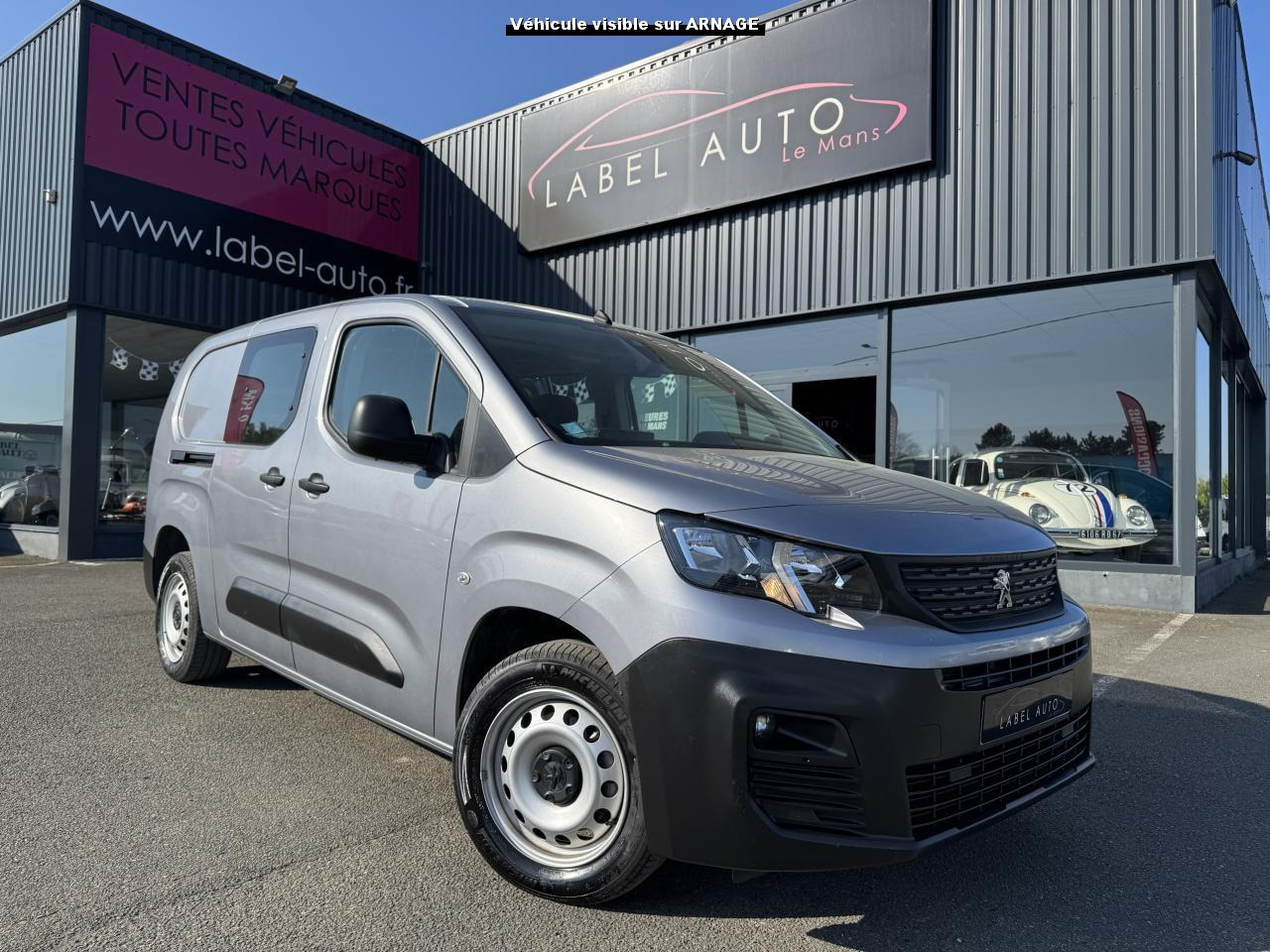 PEUGEOT Partner XL 1.5 BlueHDi S&S - 100 III CABINE APPROFONDIE Cabine approfondie XL PHASE 2 - Furgón: foto 1 PEUGEOT Partner XL 1.5 BlueHDi S&S - 100 III CABINE APPROFONDIE Cabine approfondie XL PHASE 2 - Furgón: foto 1