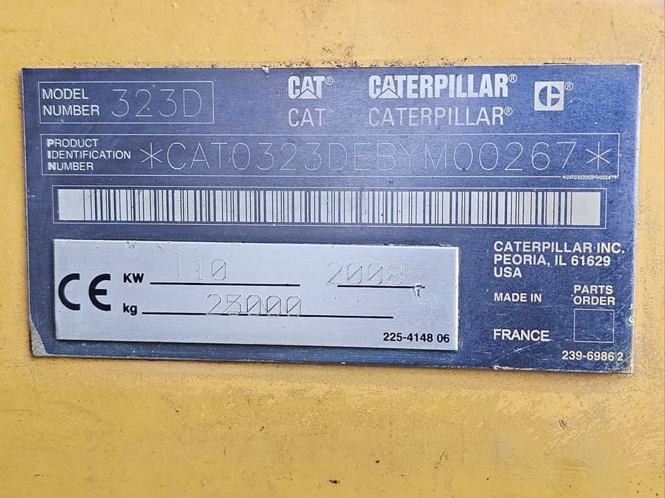 Excavadora de cadenas CAT 323 D L: foto 44 Excavadora de cadenas CAT 323 D L: foto 44