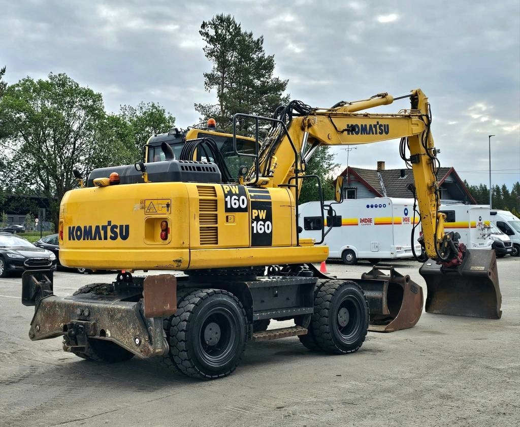 Komatsu pw 160 -8 - Excavadora de ruedas: foto 5 Komatsu pw 160 -8 - Excavadora de ruedas: foto 5