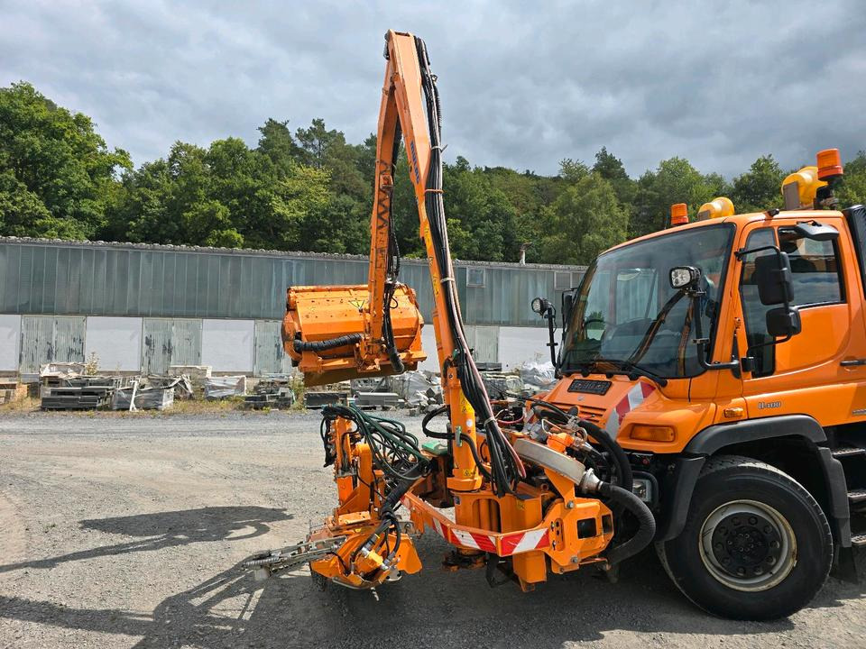 Mulag MKM 700 Mähausleger 2015 Böschungsmäher Böschungsmulcher Tandemmäher Für Unimog UGE UGN 405 427 424 U400 300 500 - Desbrozadora de brazo: foto 4 Mulag MKM 700 Mähausleger 2015 Böschungsmäher Böschungsmulcher Tandemmäher Für Unimog UGE UGN 405 427 424 U400 300 500 - Desbrozadora de brazo: foto 4