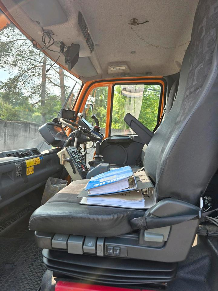 Máquina quitanieve Unimog 405/12 U400 6-Zylinder Mulag Mähausleger MKM 700 UGN UGE 405/10 Mercedes-Benz  U 300 500 Böschungsmäher 400: foto 7