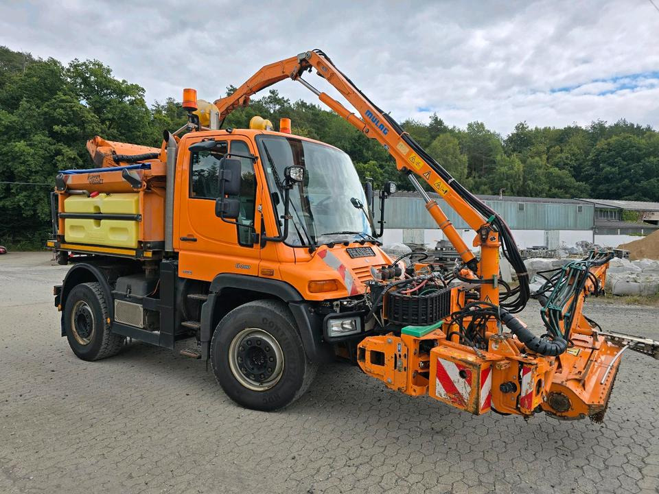 Unimog U400 2013 405/10 405/12 NKS-Z-UGN-43K Bluetec 5 Mercedes-Benz UGE UGN Mulag MKM700 Mähausleger Böschungsmäher Böschungsmulcher Küpper-Weisser IMS Salzstreuer - Máquina quitanieve: foto 2 Unimog U400 2013 405/10 405/12 NKS-Z-UGN-43K Bluetec 5 Mercedes-Benz UGE UGN Mulag MKM700 Mähausleger Böschungsmäher Böschungsmulcher Küpper-Weisser IMS Salzstreuer - Máquina quitanieve: foto 2