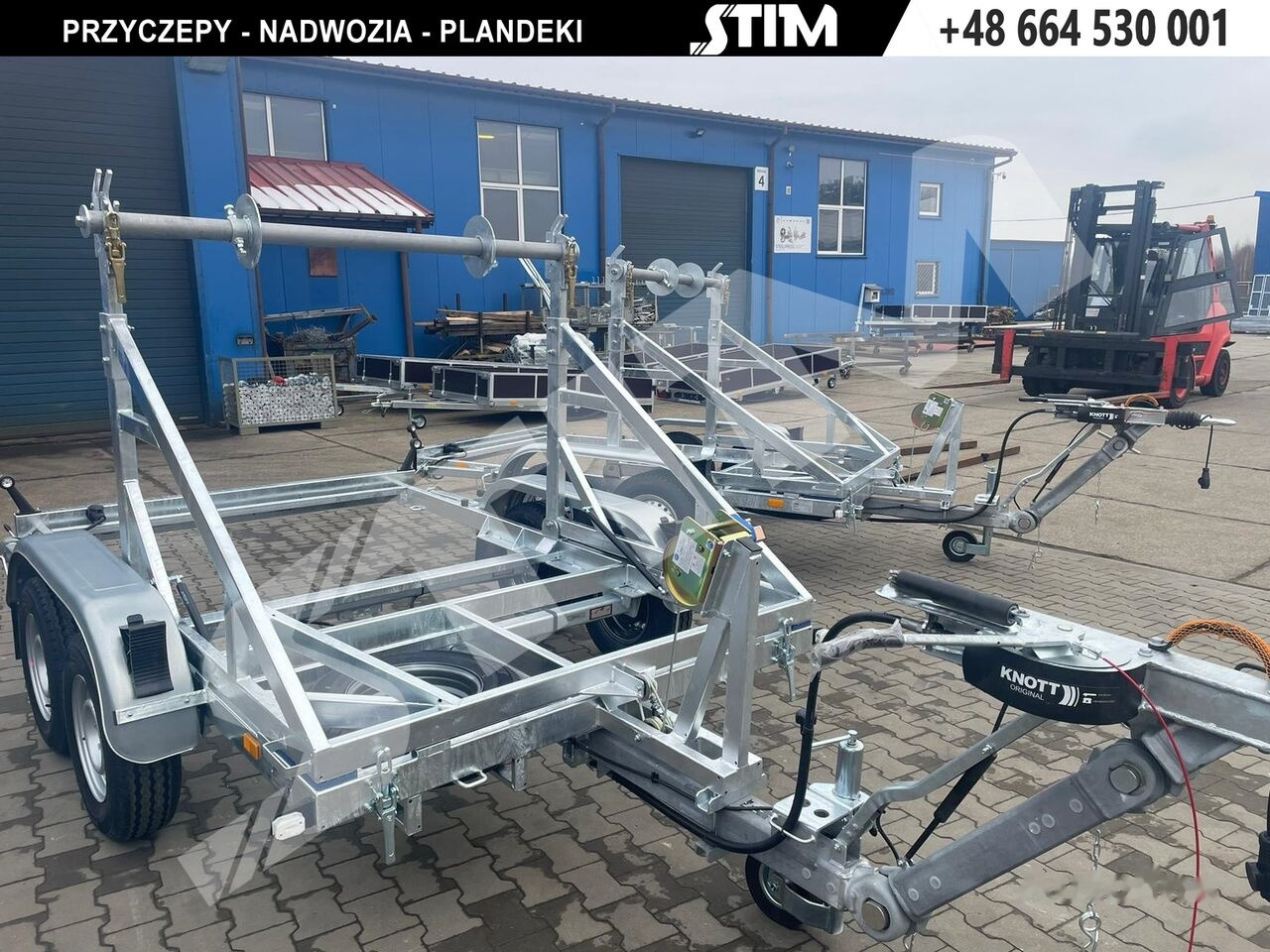 Stim S22/KB-27WR/DR - Remolque portabobinas: foto 2 Stim S22/KB-27WR/DR - Remolque portabobinas: foto 2